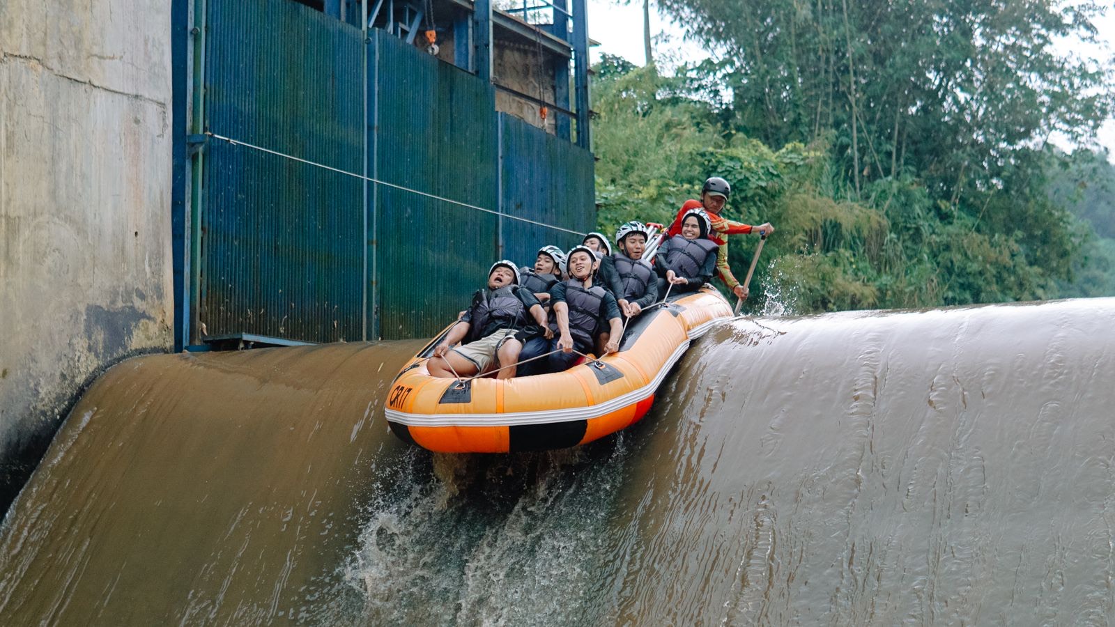 Wildwasser-Rafting